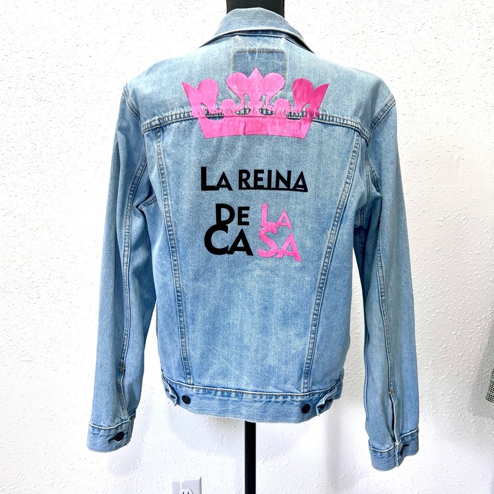 Levi's‎ Blue Jean Jacket Classic Denim personalized  Medium